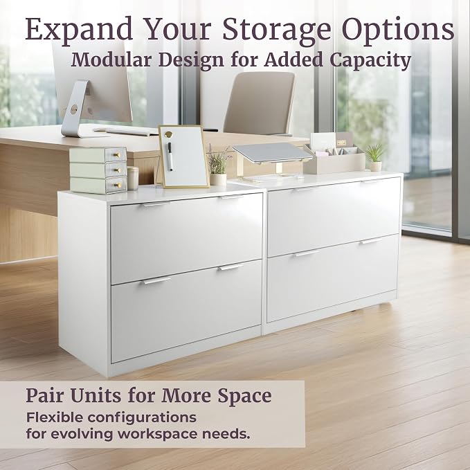 2 Drawer File Cabinet - Image 5