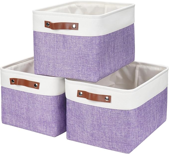 Storage Bins Large Fabric Storage Baskets by Bagnizer