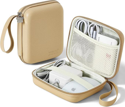 Charger Case for Macbook, Portable Tech Electronic Organizer Bag, Small Travel by Linpr