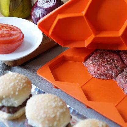 Shape+Store Burger Master Sliders 10 in 1 Innovative Burger Press and Freezer - Image 2