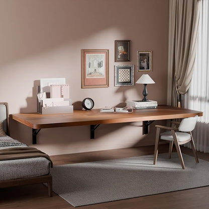 IAE Floating Wall Mounted Folding Table Desk - Image 7