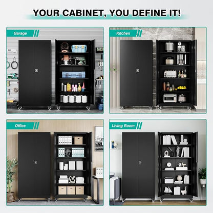 SISESOL Metal Storage Cabinet - Image 6