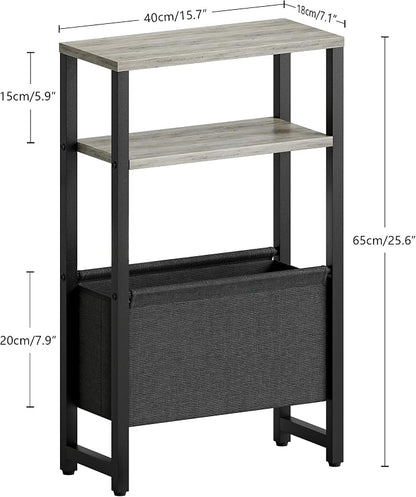 Narrow Side Table, Slim End Table - Image 3
