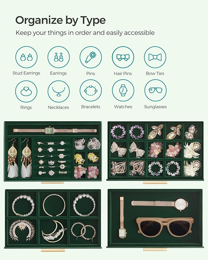 SONGMICS Jewelry Box Organizer - Image 4