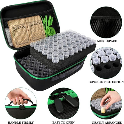 120 Slots Seed Storage Organizer Box, - Image 4