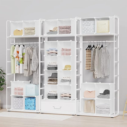 HOMIDEC Closet Organizers and Storage, 16 Cube Storage Organizer, Closet - Image 4