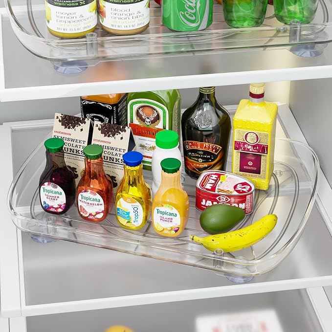 HIYOHIYO Clear Lazy Susan Organizer - Image 6