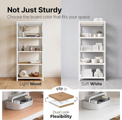 HOMEDANT 5-Tier Rolling Shelving Unit - Image 12