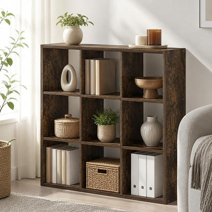 9-Cube Cubicle Bookshelf, Cube Bookcase by Furevol