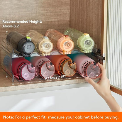 Lifewit Stackable Water Bottle Organizer - Image 3