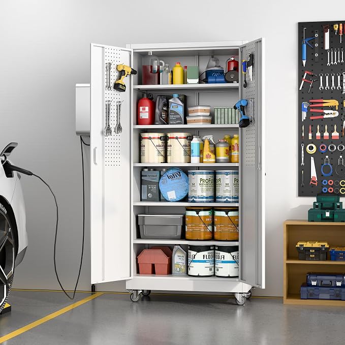 Metal Garage Storage Cabinet - Image 2