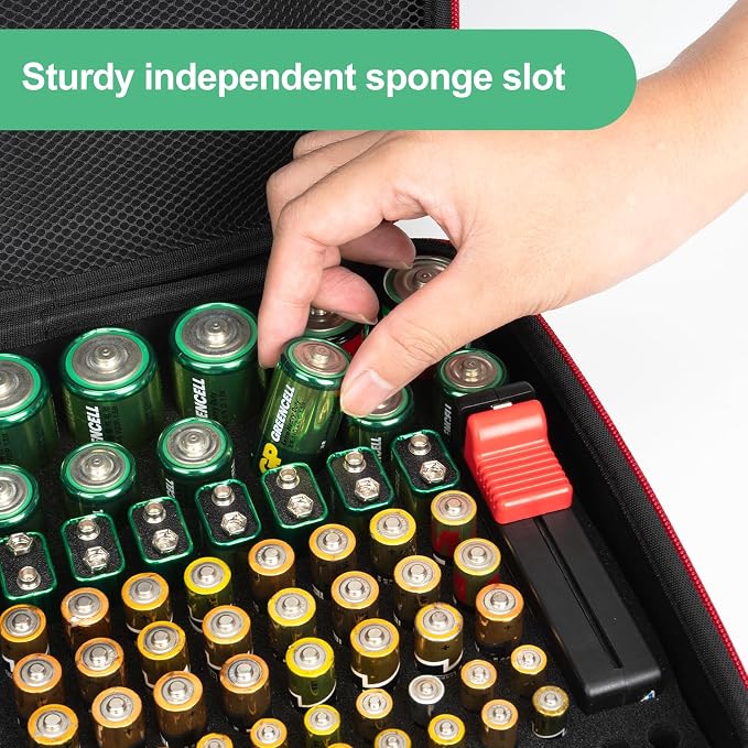Battery Organizer Storage Case - Image 4