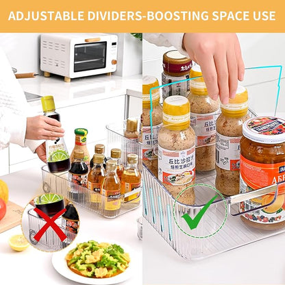 Refrigerator Organizers and Storage Roll Out Storage Bins Fridge Organizer - Image 5
