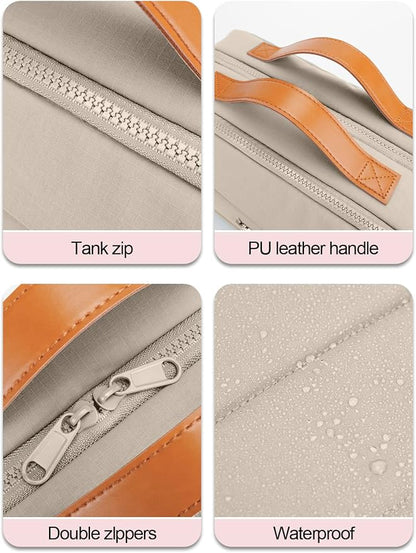 Women's Hanging Toiletry Bag, Waterproof Travel Cosmetic Organizer - Image 9
