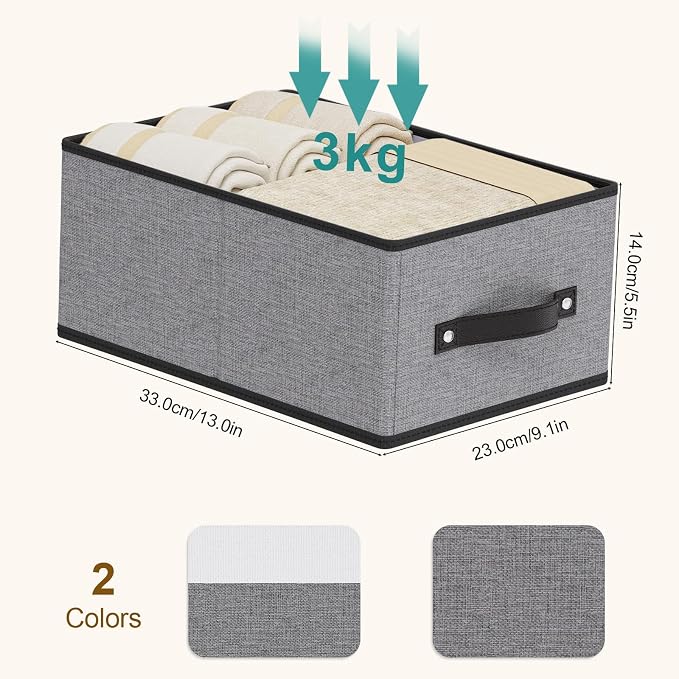 Foldable Storage Boxes, Fabric Storage Baskets - Image 6
