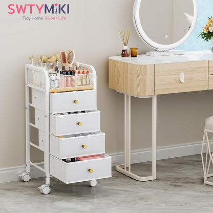 SWTYMIKI Rolling Makeup Organizer Cart - Image 5