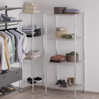 24" Deep x 30" Wide x 74" Height Wire Shelving Kit | 4-Tier | NSF Commercial - Image 2