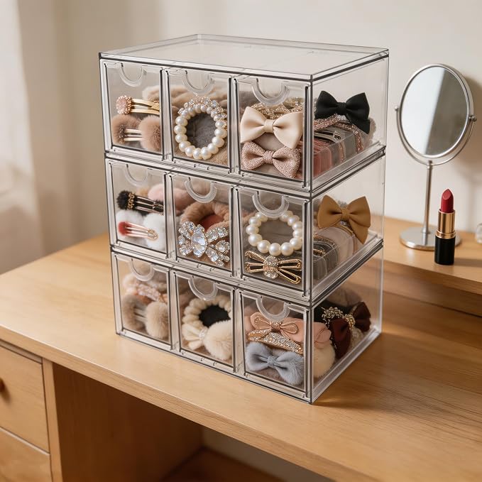 Prsildan Craft Art Supply Organizer Stackable Storage Drawer - Image 7