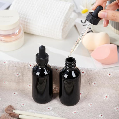 12 Pcs, 2oz Glass Dropper Bottle, Leakproof Tincture Bottles - Image 6
