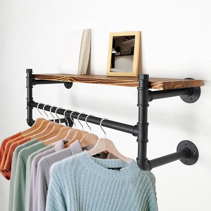 WEBI Wall Mounted Clothes Rack - Image 2