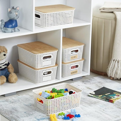 Bagnizer Small Plastic Storage Bins - Image 8