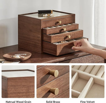 CHOSIN Black Walnut Jewelry Box - Image 5