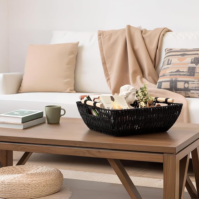 StorageWorks Large Wicker Storage Basket - Image 5