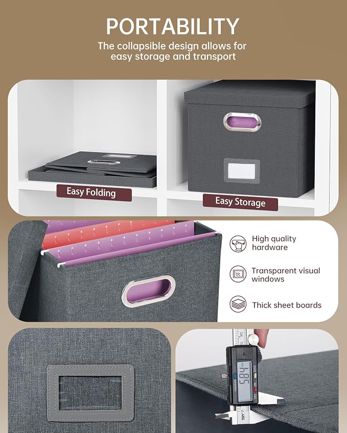 File Organizer, File Box, File Cabinet - Image 2