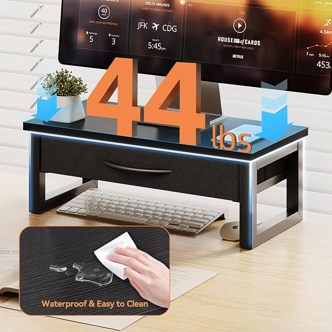 Computer Monitor Stand Riser, Desk Organizers and Accessories - Image 4