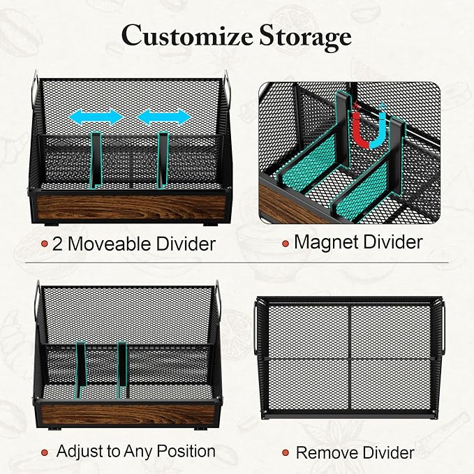 GSlife Countertop Coffee Station Organizer - Image 4