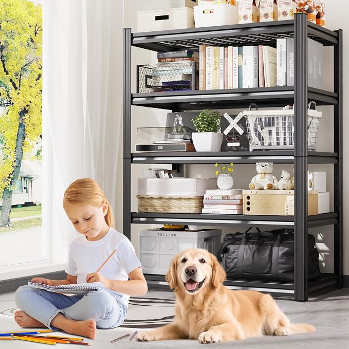 3-Pack Heavy Duty Garage Shelving - Image 9