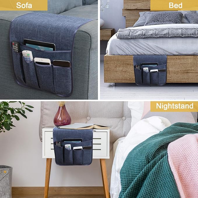 Sofa Armrest Organizer Non-Slip Remote Control Holders - Image 6