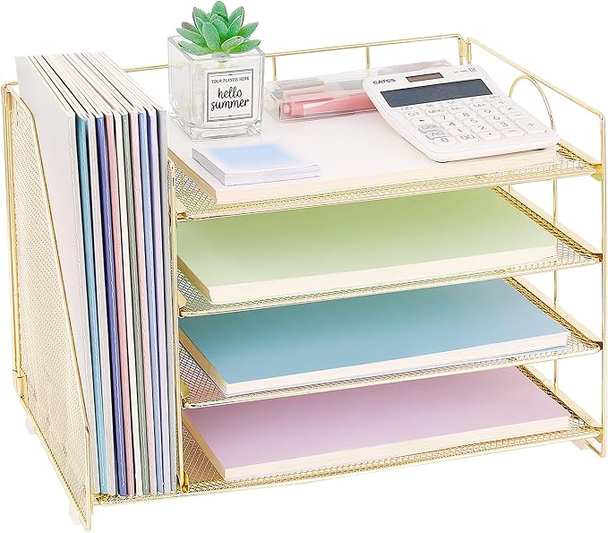 OPNICE 4-Tier Paper Organizer by OPNICE