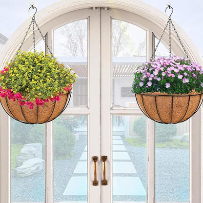 HKZ Hanging Basket Planter Plants Outdoor - Image 2