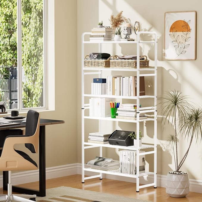 Simple Shelf Organizer for Outdoor, 3 Tier Stackable Metal Wire Shelving Unit - Image 5