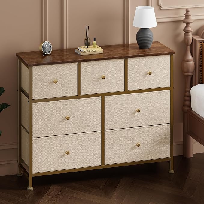 Sweetcrispy 7 Drawer Dresser for Bedroom Storage - Image 2