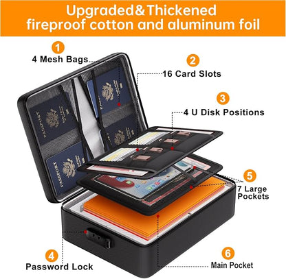 DocSafe 5200°F Fireproof Document Organizer Box - Image 9