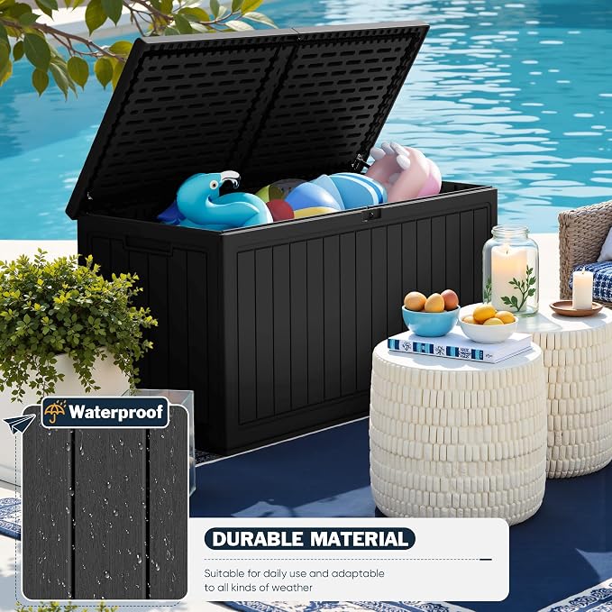 Greesum 260 Gallon HDPE Outdoor Storage Box - Image 5