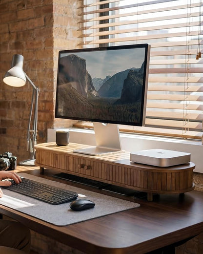 42 Inch Curved Dual Monitor Stand Riser - Image 2