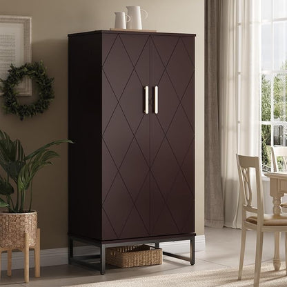 Saudism Pantry Cabinet, Large Cupboard - Image 3