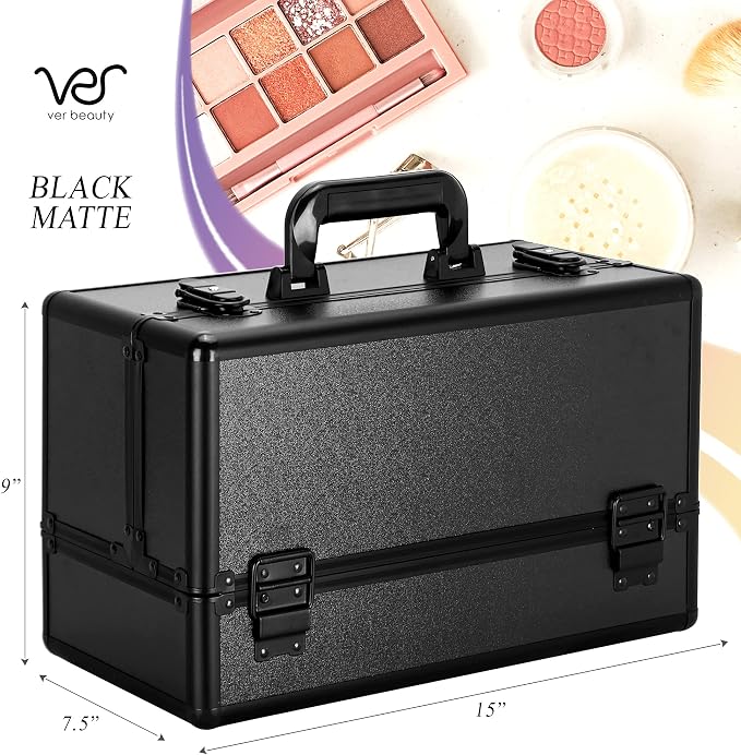 Ver Beauty Makeup Organizer, Cosmetic Travel Kit, Makeup Artist Supplies - Image 3