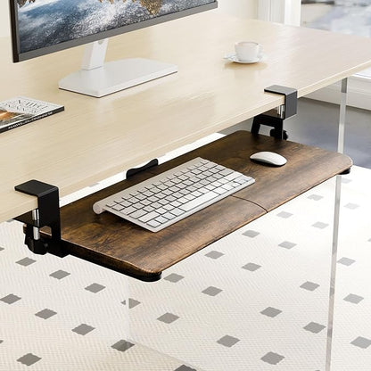 ERGOMAKER Keyboard Tray Under Desk, Pull Out Keyboard Tray - Image 5