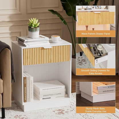 Fluted Nightstands Set of 2 - Image 7
