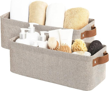StorageWorks Narrow Storage Bins, Small Basket by StorageWorks