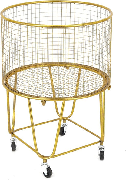Deco 79 Metal Storage Cart by Deco79