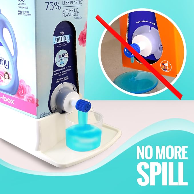 Skywin Detergent Box Riser, Raises Boxed Liquid Laundry Detergent Cup Holder & - Image 5
