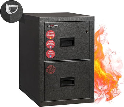FireKing Turtle Vertical 2 Drawer Legal and Letter Fire Safe File Cabinet by FireKing