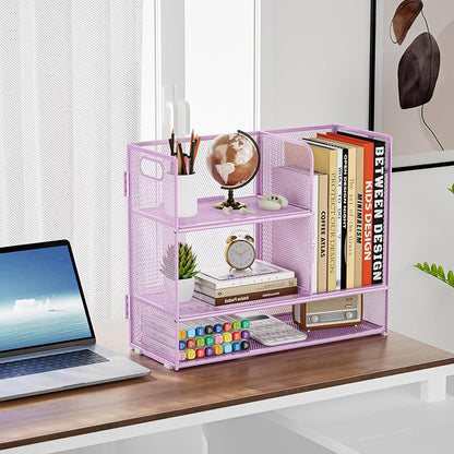Marbrasse 3-Tier Desk Shelf Organizer - Image 2