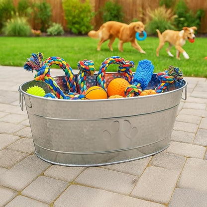BREKX 25-Quart Tub for Firewood Storage Rack Log Holder - Image 3