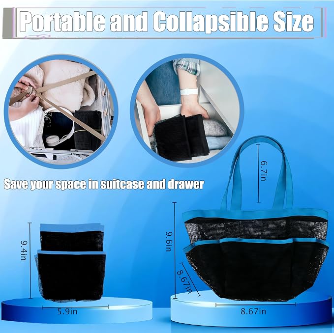 Mesh Shower Caddy Portable - Image 4